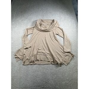 Soft Surroundings Sweater Womens Petite Medium Cowl Neck Tunic‎ Pullover USA